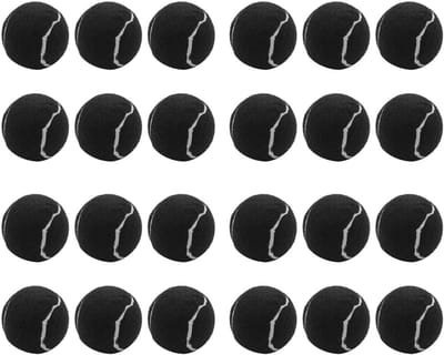 Tennisbal Pak - Trainingsballen - Tennis Oefenen - Elastische Constructie - 66 mm - Zwart
