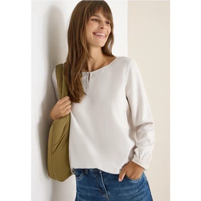 Blouse in effen kleur