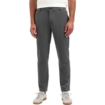 No Excess Pants Chino Stretch Melange Grey Melange Size: M | Chinos Outlet | Heren | Grijs