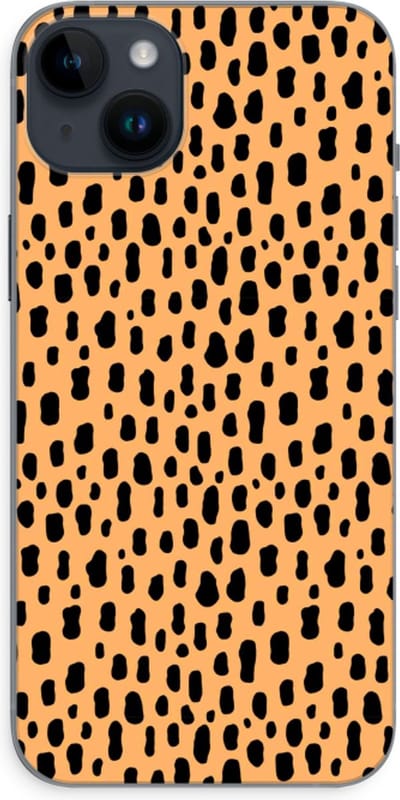 Case Company® - Hoesje geschikt voor iPhone 14 Plus hoesje - Panter - Soft Cover Telefoonhoesje - Bescherming aan alle Kanten en Schermrand