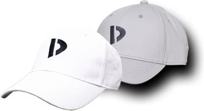 2-Pack Donnay - Baseball Caps - White/Light grey (637) - maat Volwassen