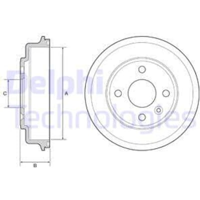 Remtrommel DELPHI BF554