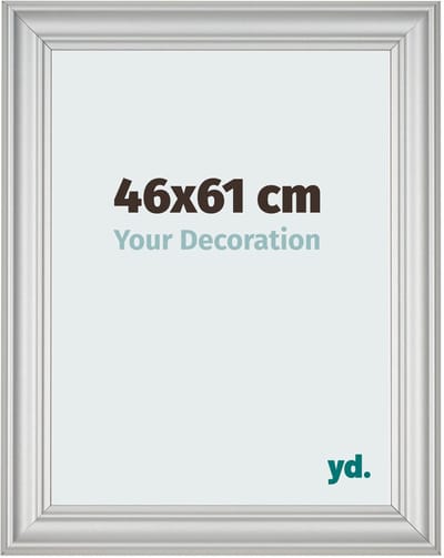 Your Decoration - Fotolijst 46x61 cm - MDF - Zilver Mat - Lazio