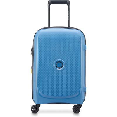 Delsey Belmont Plus Extra Grote Reiskoffer 83 cm Expandable – Gerecycled PP – 132L – 5,6 kg – TSA Slot – SECURITECH® Rits – 4 Dubbele Wielen - Zinc Blue