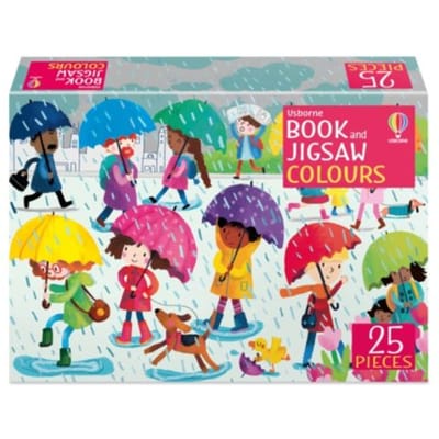 Book And Jigsaw Colours - Usborne Book And Jigsaw - Felicity Brooks