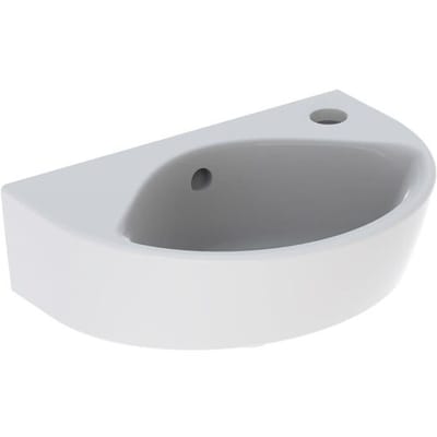 Geberit Renova hand wash basin 36 x 25 cm shortened projection 500.374.01.1