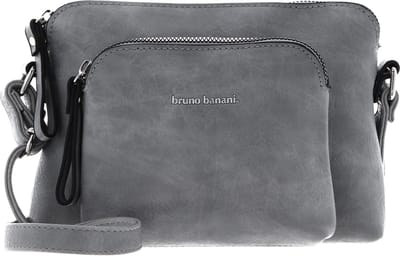 bruno banani Schoudertas Crossbody Bag Grey Grijs