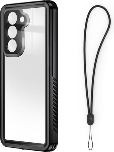 Redpepper, Hoesje Geschikt voor Samsung Galaxy S23 Volledige Bescherming Waterdicht IP68, Transparant