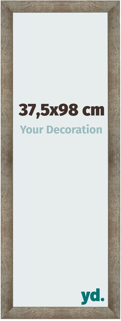 Your Decoration - Fotolijst 37,5x98 cm - MDF - Metaal Vintage - Bologna