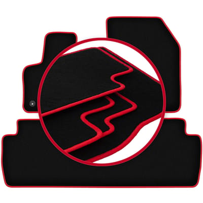 CARLUX-RED automatten voor: Peugeot 5008 II crossover (2017-)
