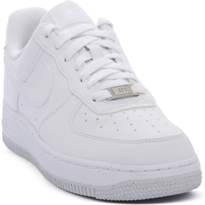 Nike Air Force 1 '07 Next Nature - Maat 39 - Wit/Wit/Metallic Silver/Wit / Wit Grijs - Air Force 1 - Lifestyle - Dames Sneakers voor Vrouwen