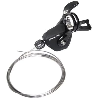 Shimano Road SL-RS700 Schakelhendel Linker 2-speed Klem incl. kabel, zwart