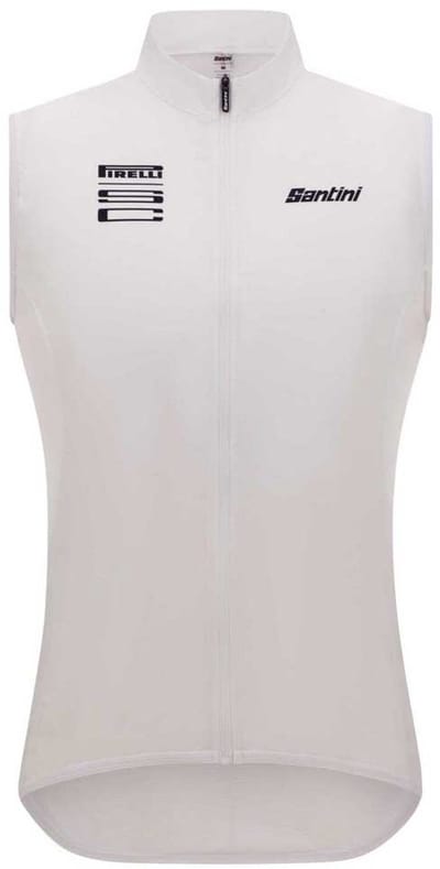 Santini Pirelli Gilet Wit 2XL Man