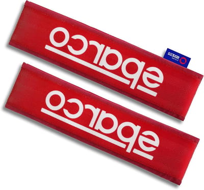 Gordelhoes Set - Autogordel Kussens - Comfortabel Rijden - Zachte Polstering - Universeel Formaat - Rood