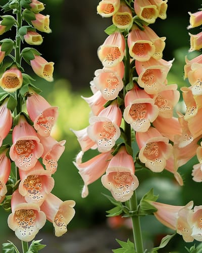 Vingerhoedskruid Zaden Dalmation Peach F1 Tweejarig Digitalis Dalmatian
