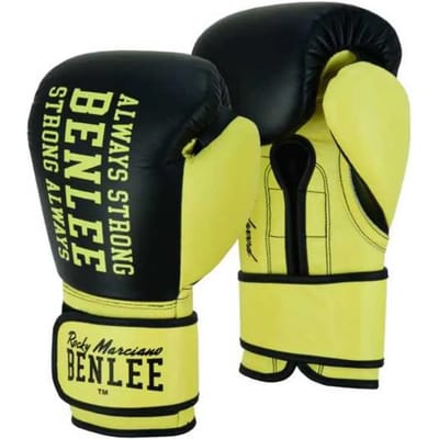 Benlee-bokshandschoenen Hardwood-bokshandschoenen van leer