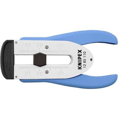 Knipex 12 85 110 SB Abisolierwerkzeug f. Glasfaserkabel Afstripgereedschap Geschikt voor: Ronde kabel