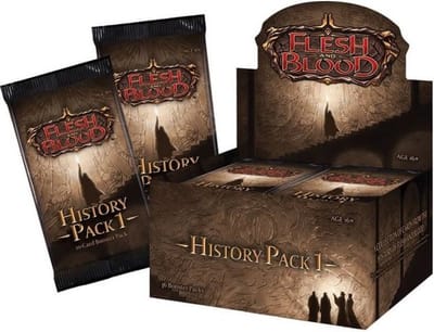 Legend Story Studios Flesh Blood Carte à Collectionner Histoire Pack 1 Boîte de Boosters & Jeu - (36) blanc