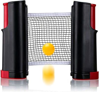 Uittrekbaar Tafeltennisnet - Draagbaar Pingpongnet voor Thuisgebruik - Geschikt voor Alle Tafels