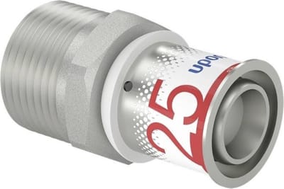 Uponor S-Press - Perskoppeling - 25MM X 1" BU