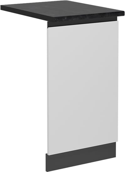 Vicco R-Line Vaatwasserfrontpaneel – 45 cm, WB Antraciet Wit