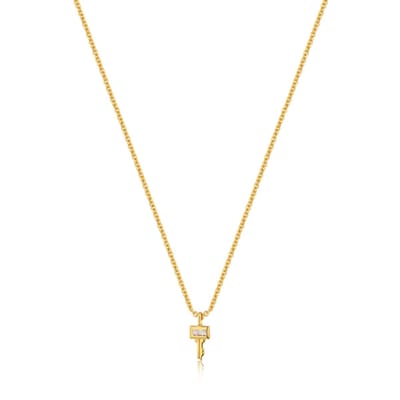 Ania Haie Under Lock & Key AH N032-03G Dames Ketting