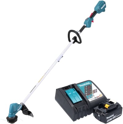 Makita DUR 192 LRG1 accu grastrimmer 18 V 300 mm borstelloos + 1x accu 6,0 Ah + oplader