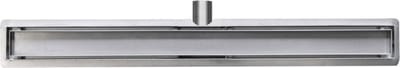 Wiesbaden RVS Douchegoot + Flens met Tegelrooster 50 x 7 cm.