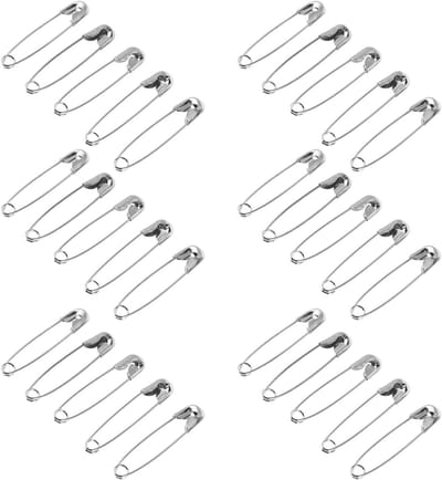 Kleine Veiligheidsspelden - Naaispelden Dressmaking - Kleding Bevestigen - Roestvrij Staal - 1000 Stuks - Zilver