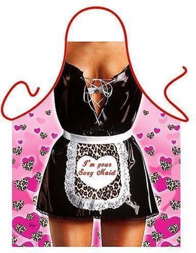 Sexy Maid schort - Leuke Grappige Mooie Keukenschort