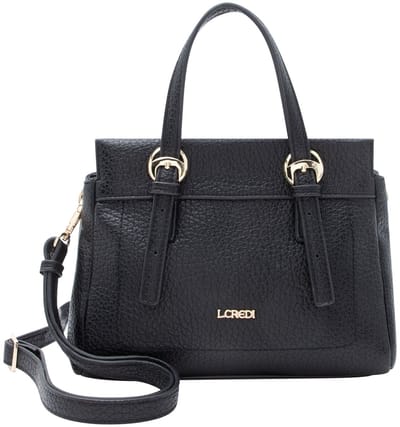 L.CREDI handtas schoudertas Ramira Mini Handbag Black zwart