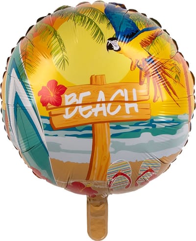Boland - Folieballon 'Beach' - Multi - Folieballon
