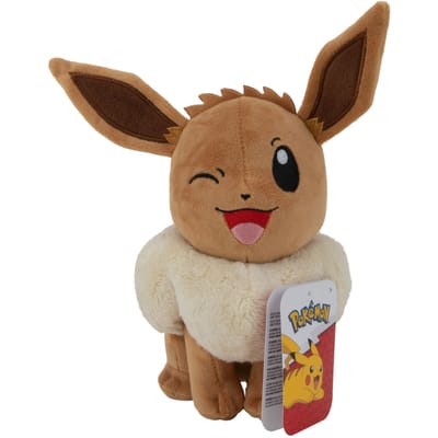 Jazwares Pokémon Pluche 20CM-Eevee (Winking) (Diversen) Nieuw