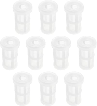 Allecto - Spuitpistool Filters - Nylon Verf Filters - Wit - 50 Mesh - Geschikt voor Airbrush - 10 Stuks