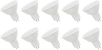 Spectrum LED Lamp GU5.3 4W - 12V - 410 Lumen - 3000K Warm Wit - Gezellig licht - Energiezuinig - 10 stuks