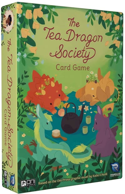 The Tea Dragon Society - Kaartspel - Engelstalige Editie - Fantasierijk familiespel - Renegade Game Studios