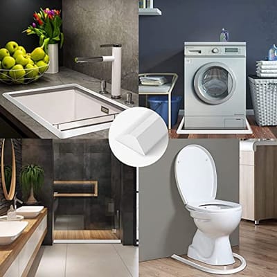 Zelfklevende Waterstrip voor Douche en Keuken - Flexibele Douchedrempel en Waterblokkering