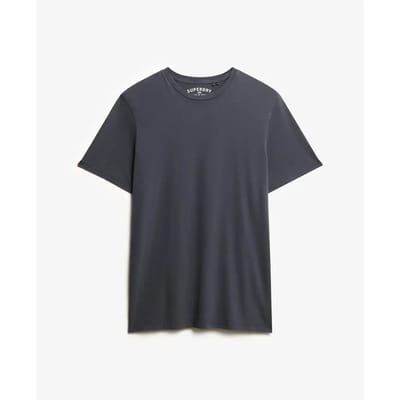 Superdry T-shirt Classic Essential Tee M1012140a Washed Eclipse Navy Mannen Maat - S