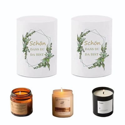 Dailygoods- Doopdecoratie Eucalyptus - Kandelaar Duurzaam