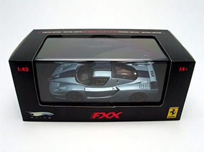Ferrari FXX 1:43 Hot Wheels Elite Blauw N5611