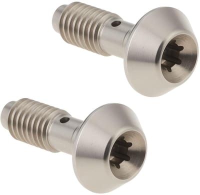 Dailygoods- Banjobout Set van 2 - Geschikt voor Magura Hydraulische Remmen - Duurzaam Staal - Eenvoudige Installatie - Betrouwbare Prestaties - Remblok