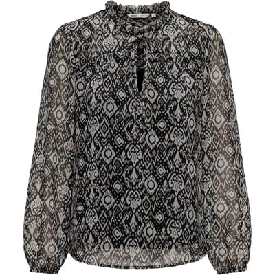 ONLY - ONLDITSY L/S BLOUSE WVN NOOS - Dames - Blouses