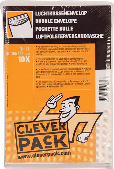 Envelop cleverpack luchtkussen 11 122x175 wit | 5 stuks