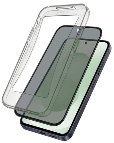 Screenprotector Geschikt voor Samsung Galaxy S25 - Met Installatie Kit - Privacy Filter - Beschermglas - Flexibel Glas - Tempered Glass - Screen Protector
