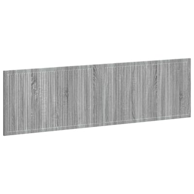 vidaXL - Wandgemonteerd - Hoofdbord - EDE - Grijs - Sonoma - Bewerkt - hout