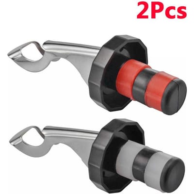 1-10 stuks Druk Wijnstopper Vacuüm Verzegelde Plug Wijnflesstopper Wijn Bewaar Dop Barware Keukengereedschap Wijnflesstopper