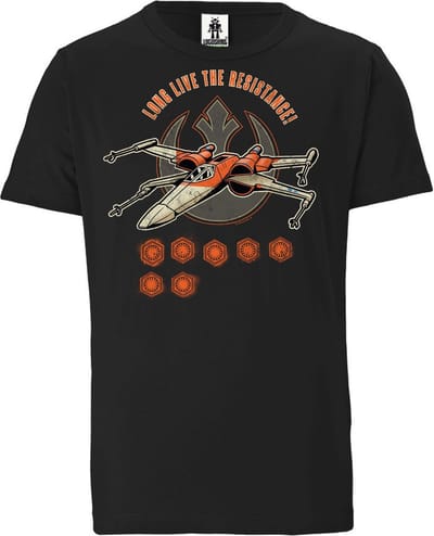 Logoshirt T-Shirt Star Wars - Long Live The Resistance