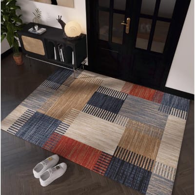 Vloermat voor Entree Tapijt voor Entree Deurmat voor Entree Vuilmat Retro Deurmat voor Vuile Vloermat 50X80CM1.6X2.6FT