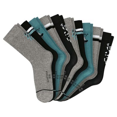SCHIESSER Sokken Legwear Teens 10P Set van 10