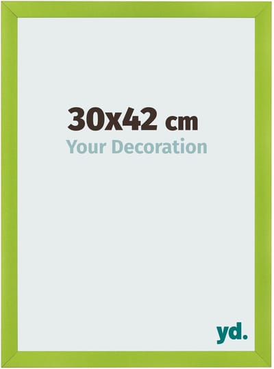 Your Decoration - Fotolijst 30x42 cm - MDF - Groen - Pisa
